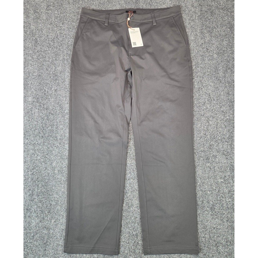 NEW Quince ProTech Golf Pants Steel Grey Mens 35x30 Polyester LB133662